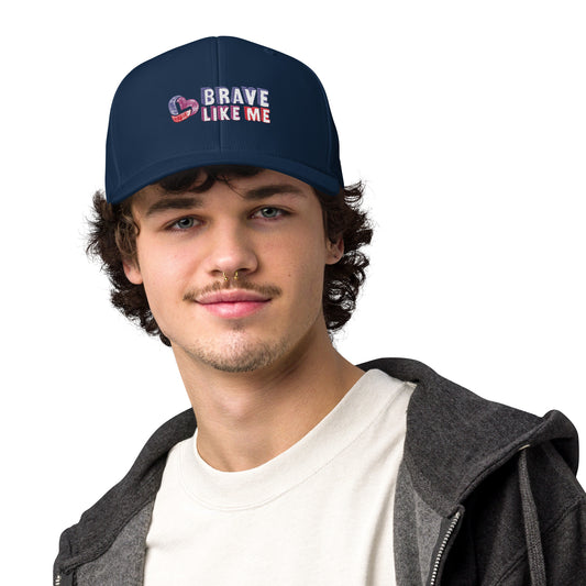 Brave Like Me Embroidered Adidas Performance Hat (Unisex)