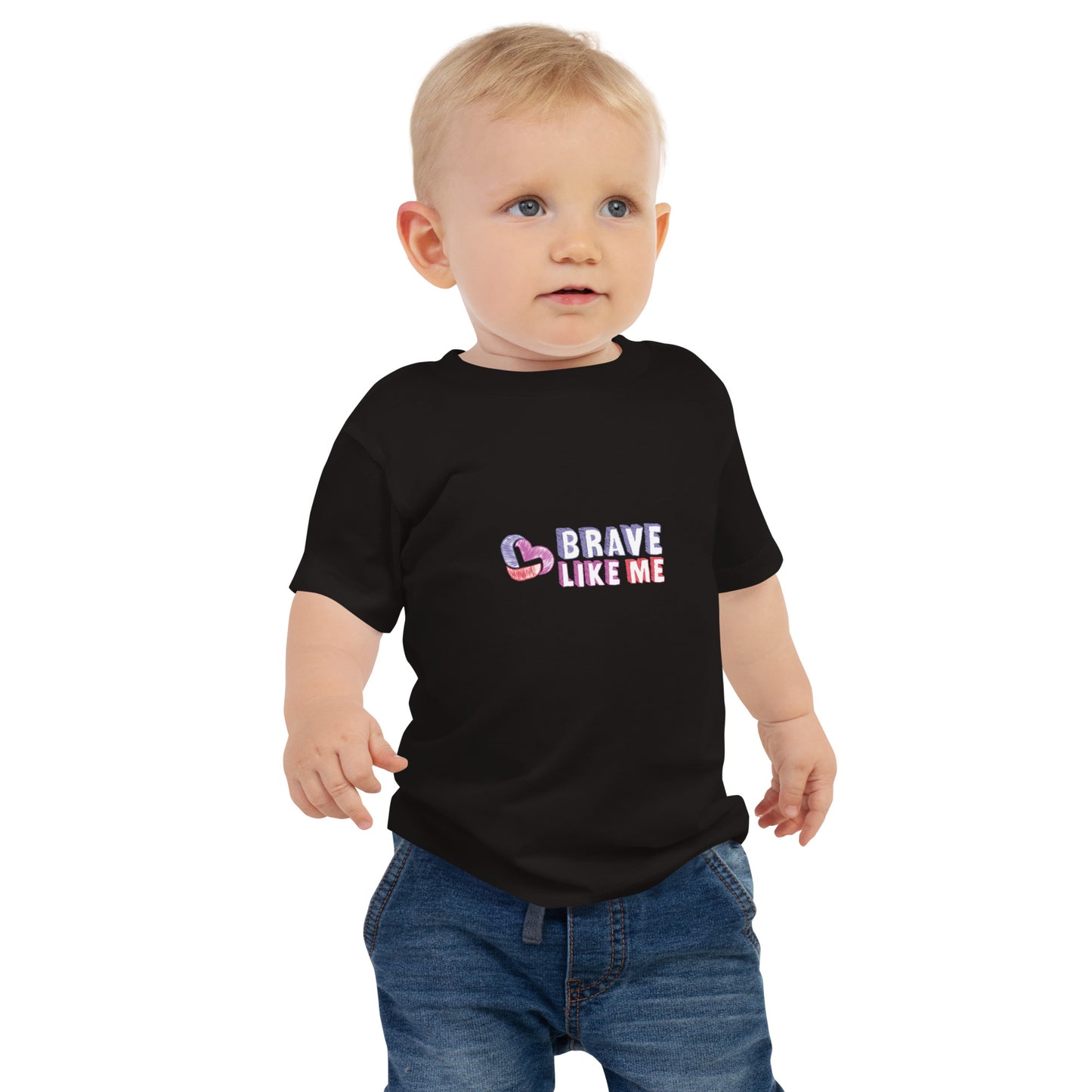 Brave Like Me Baby Jersey T-Shirt (Unisex)