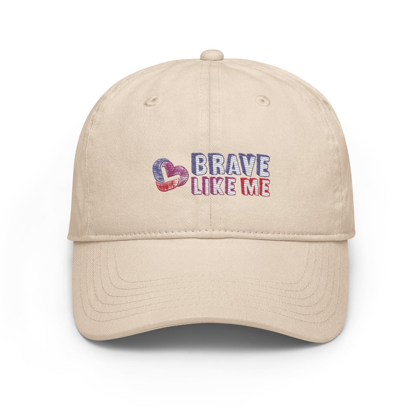 Brave Like Me Embroidered Champion Hat (Unisex)