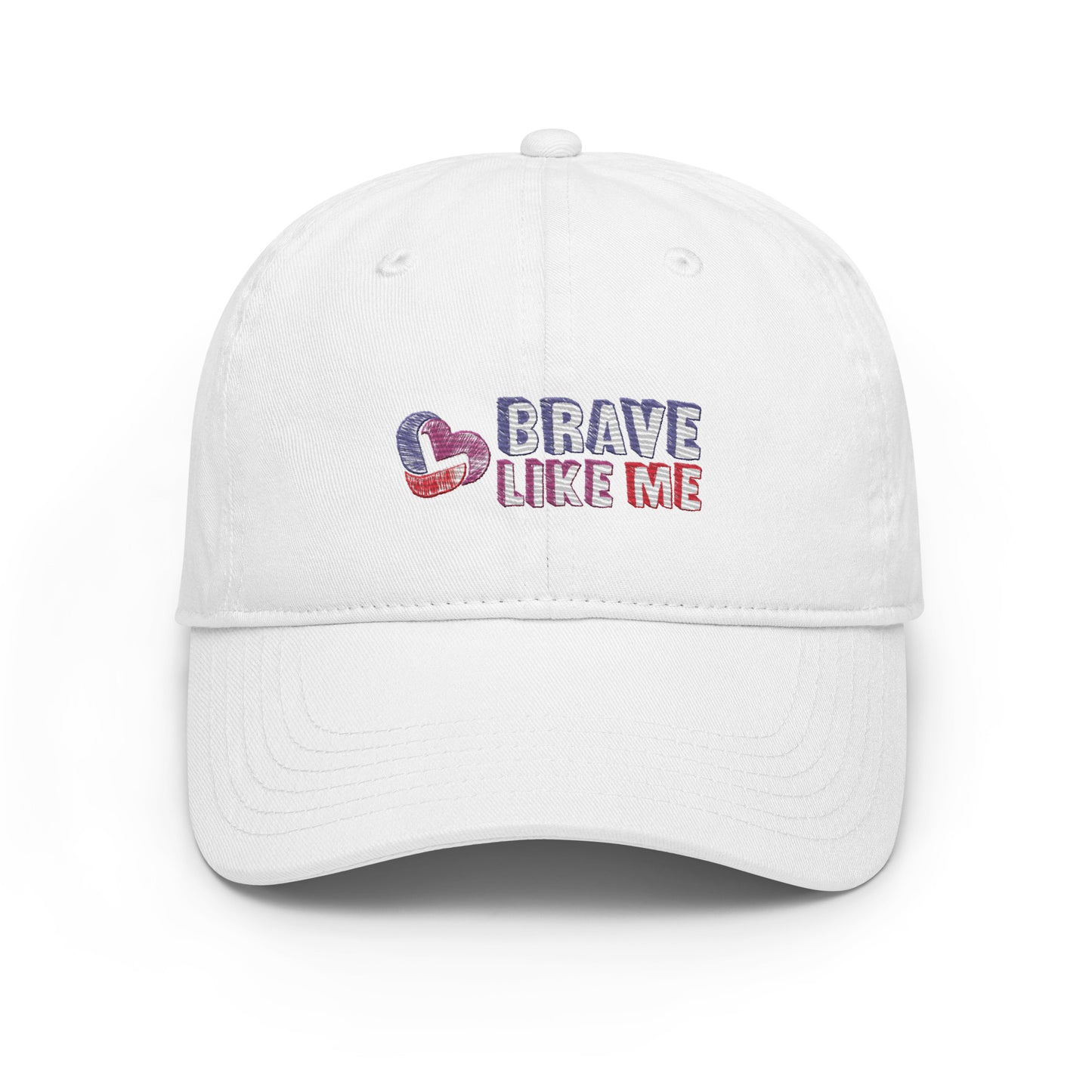 Brave Like Me Embroidered Champion Hat (Unisex)