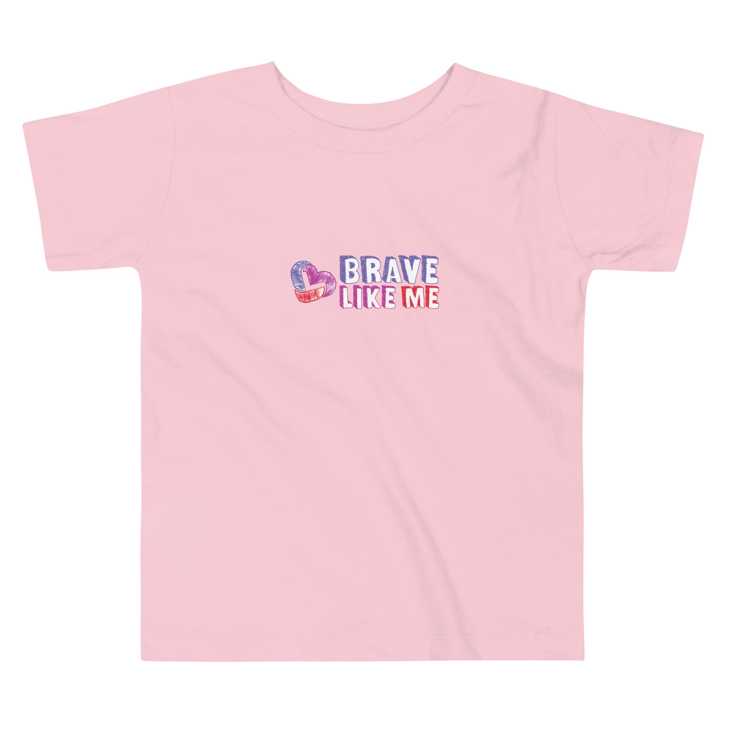 Brave Like Me Toddler Short Sleeve Tee (Unisex)