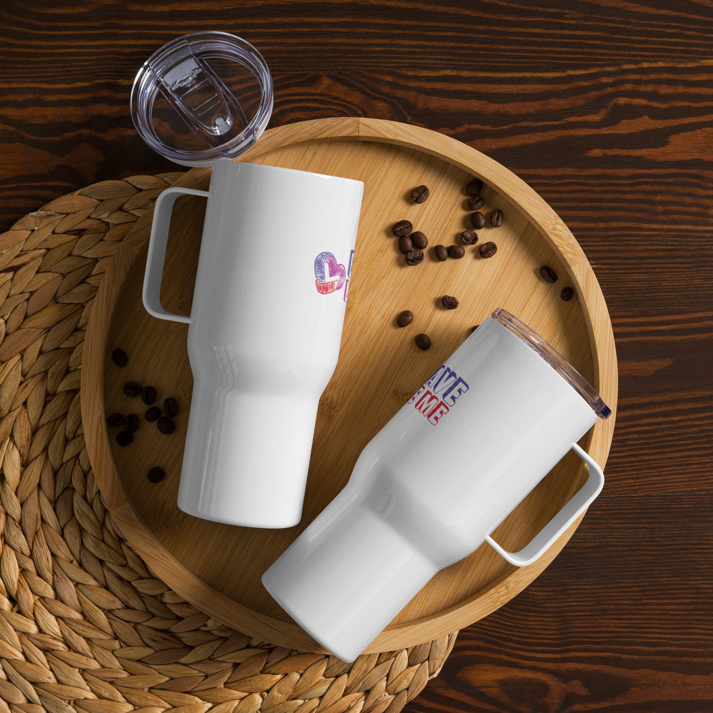 Brave Like Me Travel Mug with Handle
