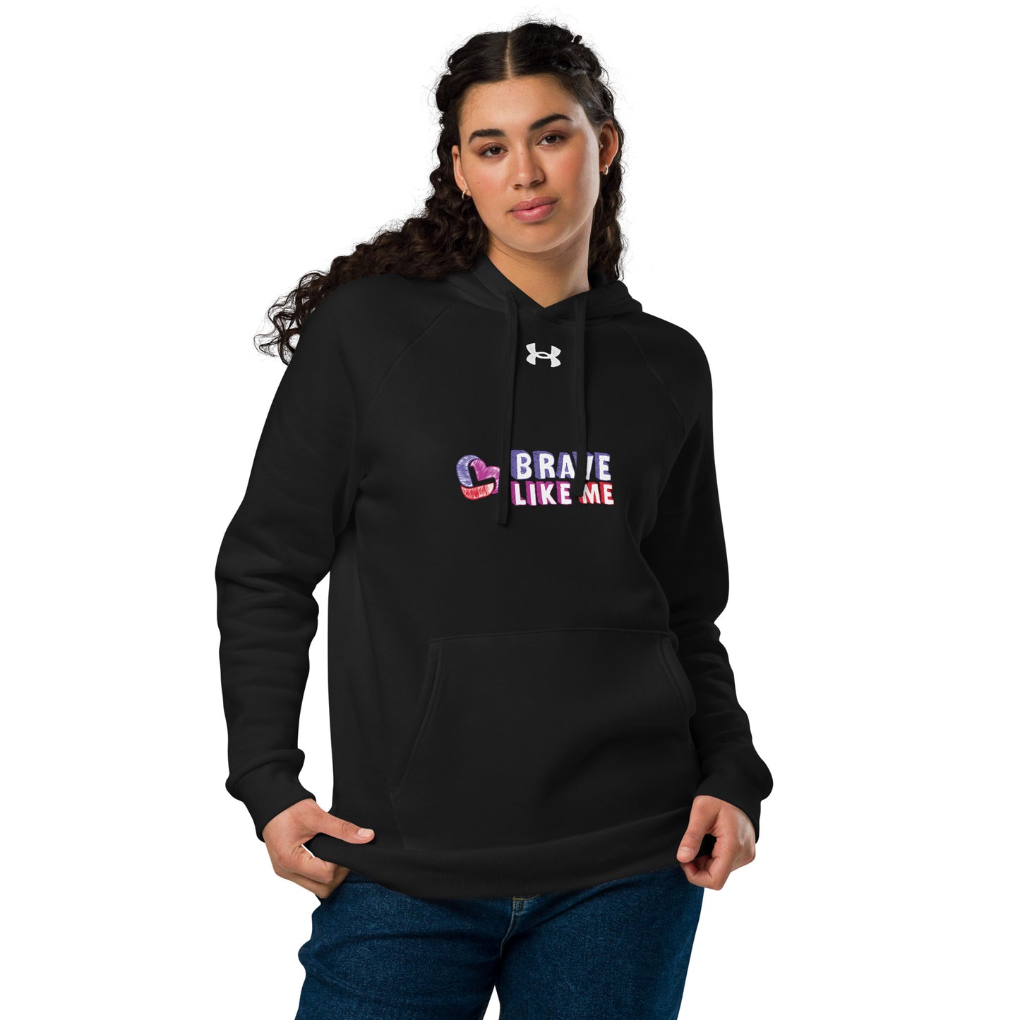 Brave Like Me Under Armour® Hoodie (Unisex)