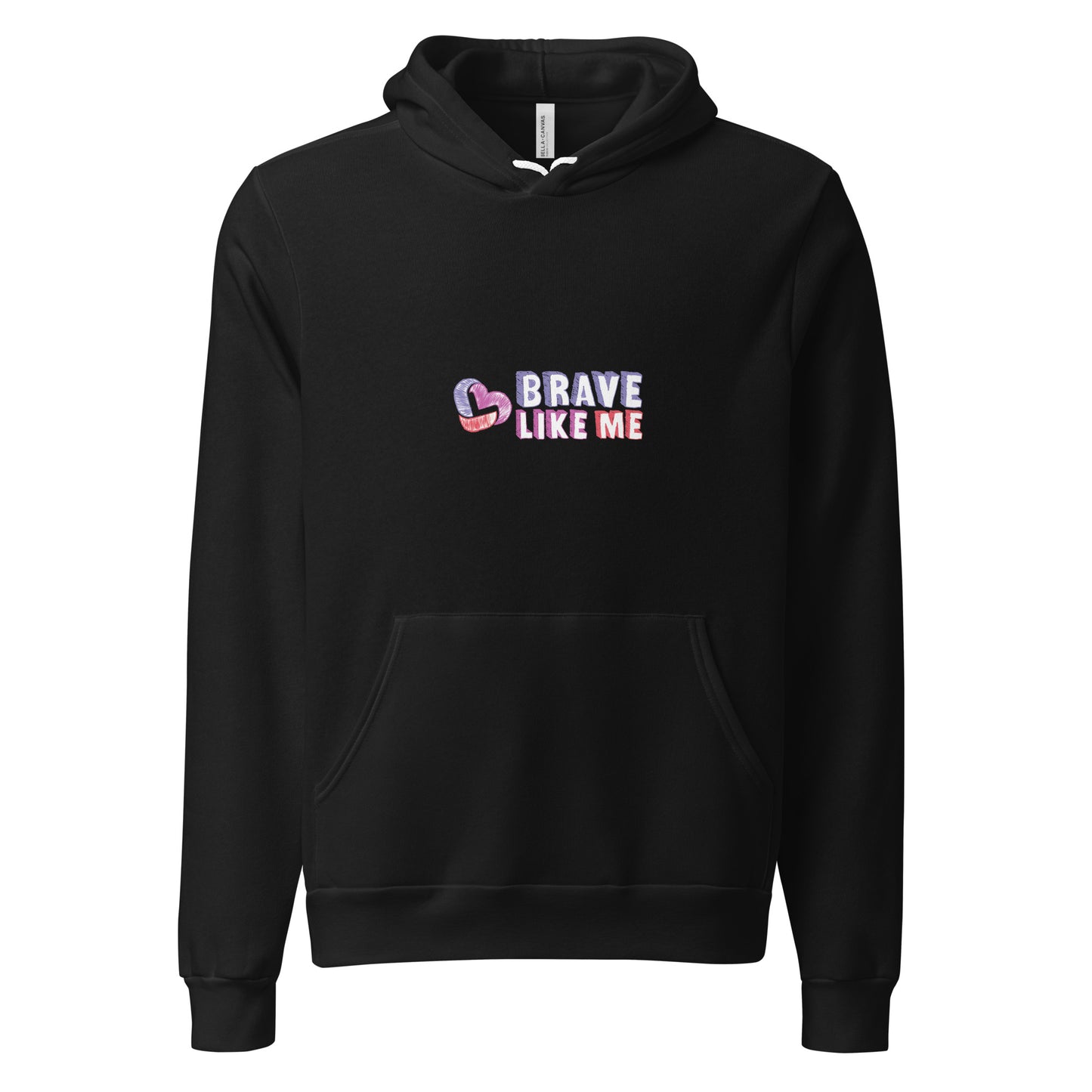 Brave Like Me Cotton Blend Pullover Hoodie (Unisex)
