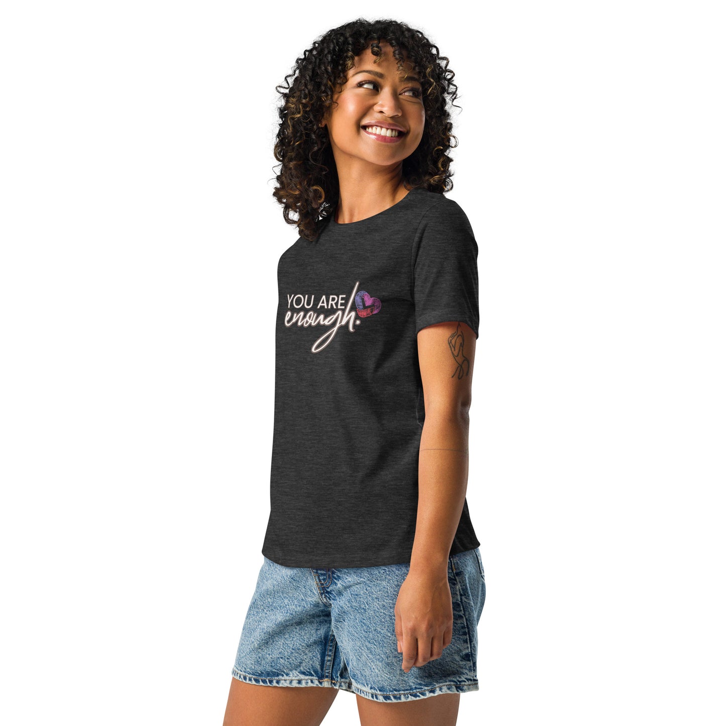 "You Are Enough" Women's Relaxed T-Shirt