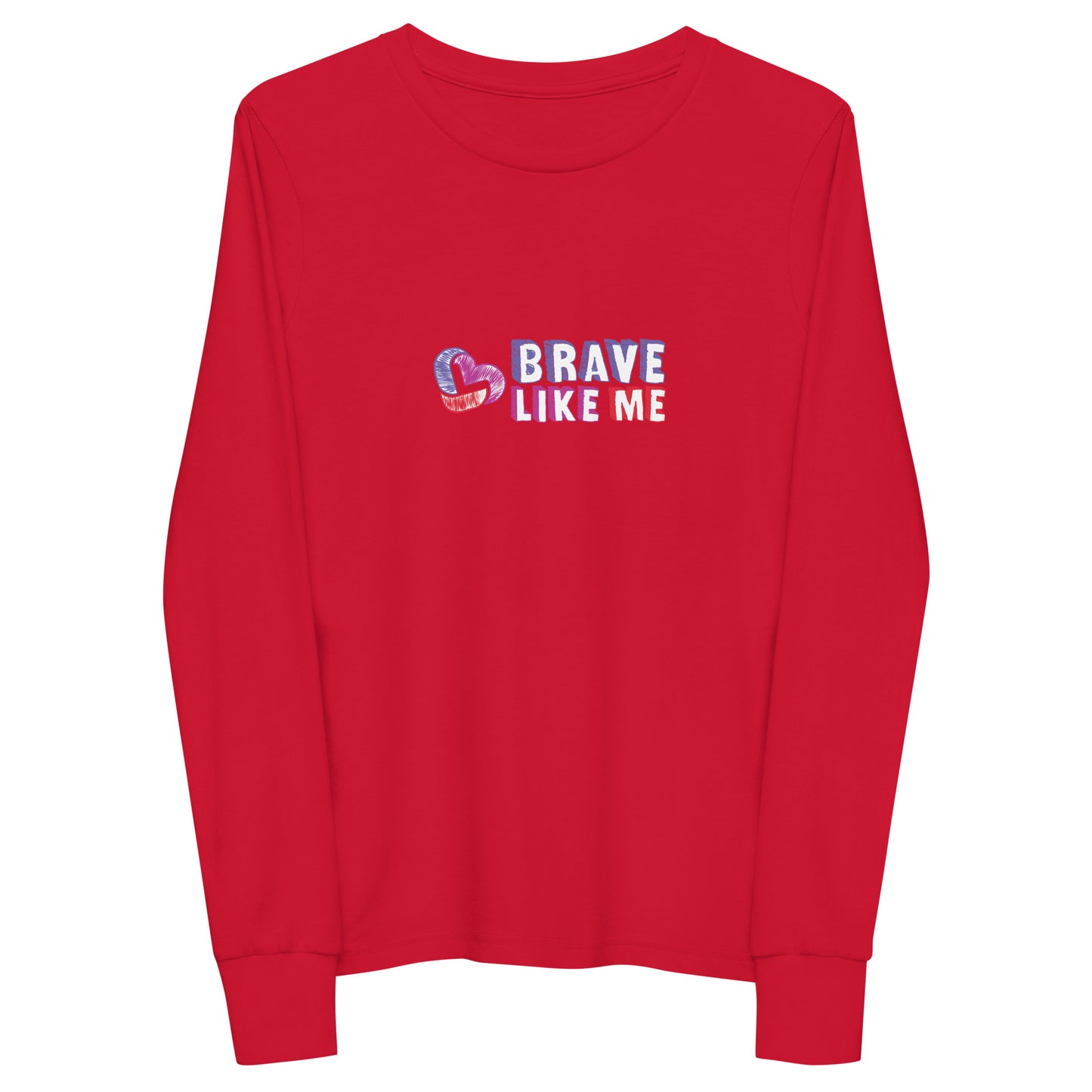 Brave Like Me Youth Long Sleeve T-Shirt (Unisex)