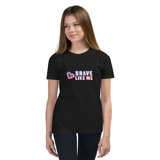 Brave Like Me Youth Tee (Color Logo, Unisex)
