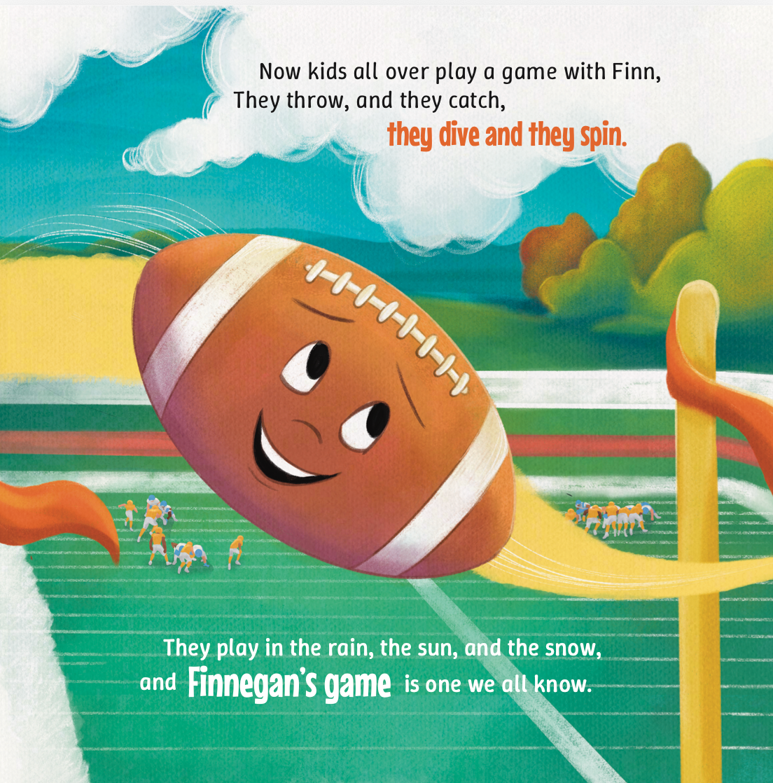 Finnegan, The Football. Created Perfect, Special and Good | Special "Read with Me" Edition