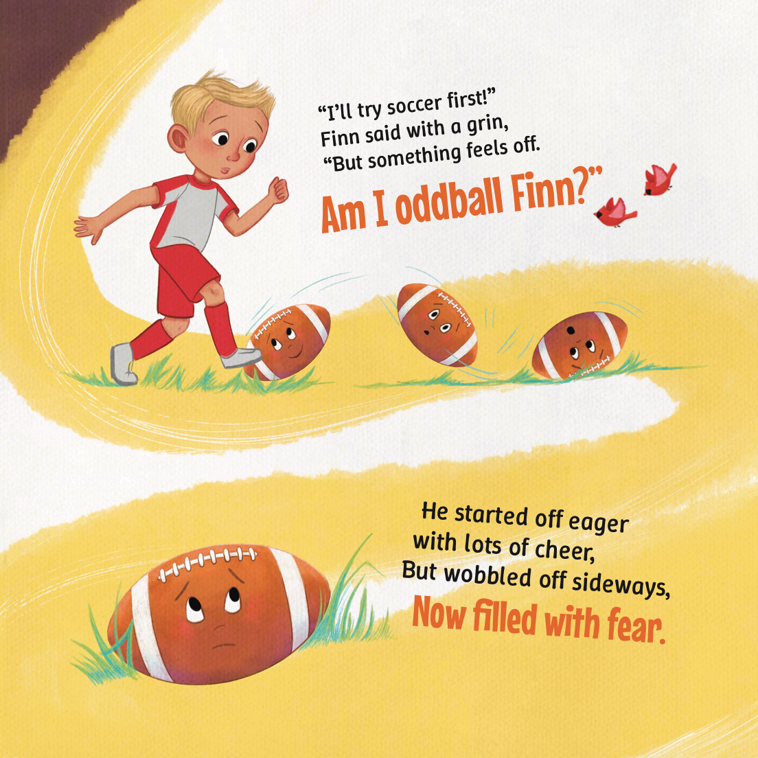 Finnegan, The Football. Created Perfect, Special and Good | Special "Read with Me" Edition